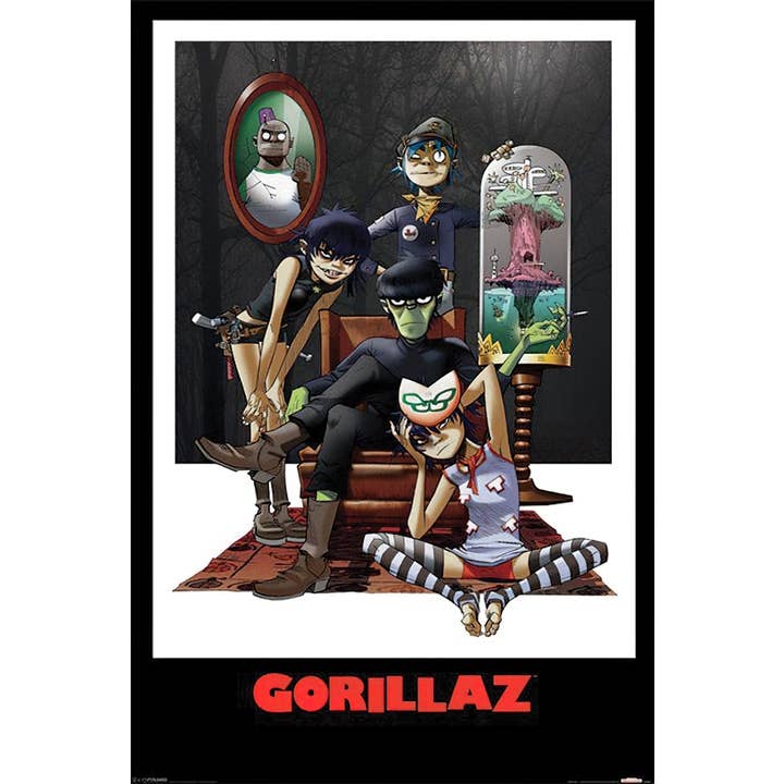 Close Up GmbH - Wholesale Poster - Gorillaz poster 91.5 x 61 cm