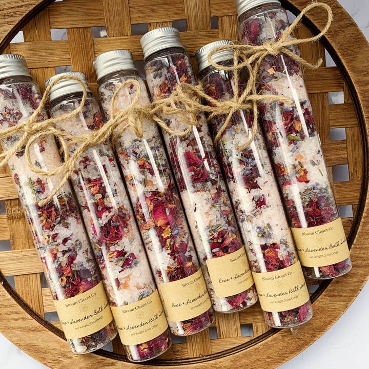 Bloom Closet Co - Wholesale Bath Salts - Large Test Tube Bath Salts