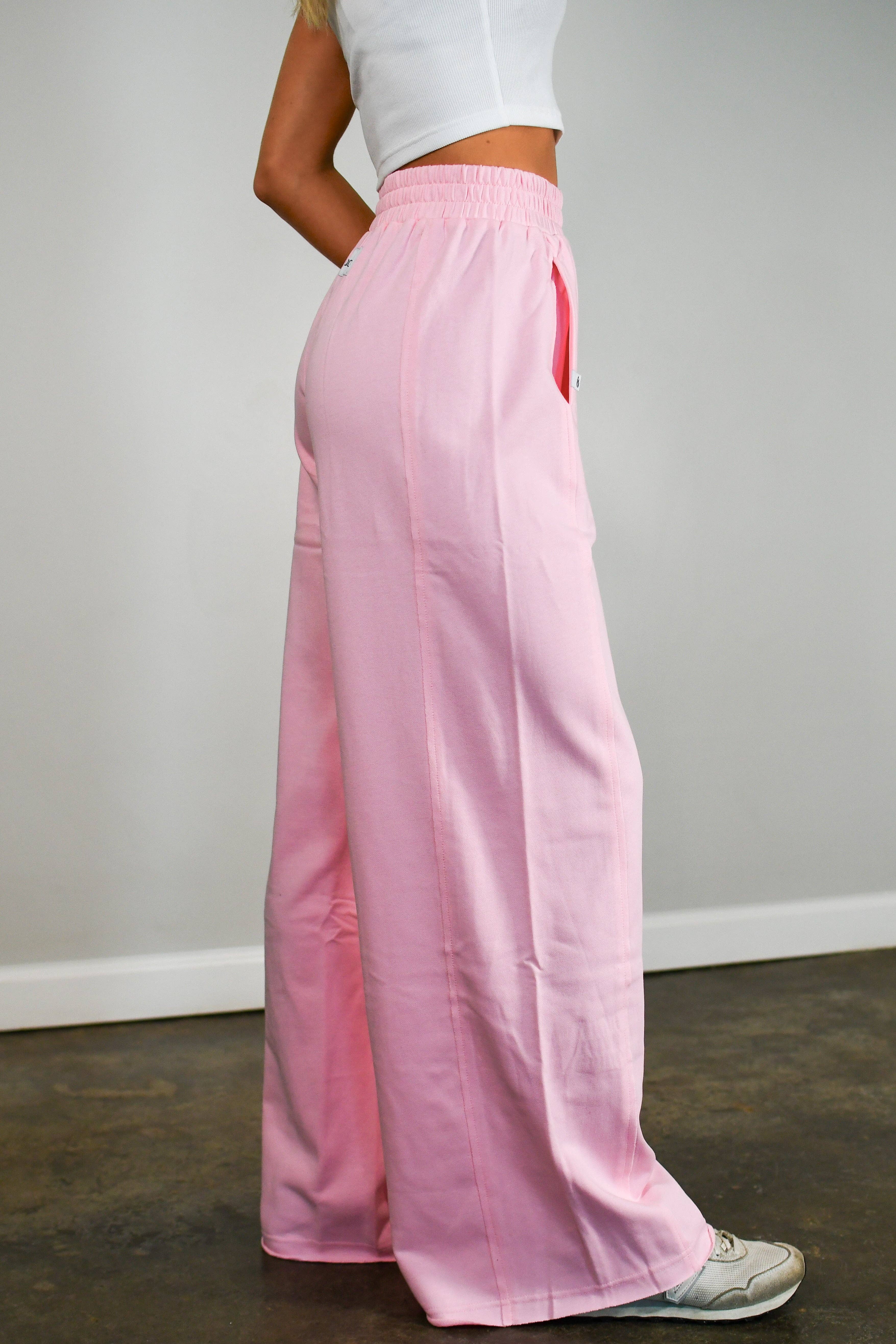TooLooLah - Wholesale Lounge Sweatpants/Joggers - Women's - Sunset Studio Joggers - Pink4
