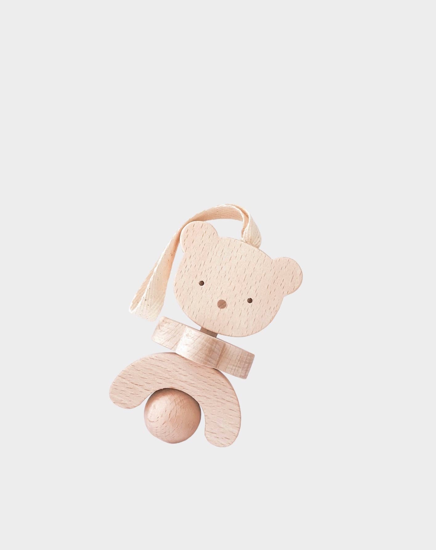 KMR Childwood - Wholesale Wood Toy - Kids - ORSO wooden rattle1