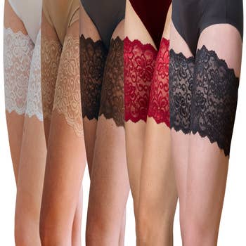 Lace Anti-Chafing Stretch Thigh Bandelettes, all Tights