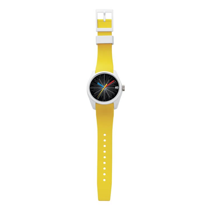 40Nine - Wholesale Wrist Watch - Men's - Splash Mens Watch - Yellow1