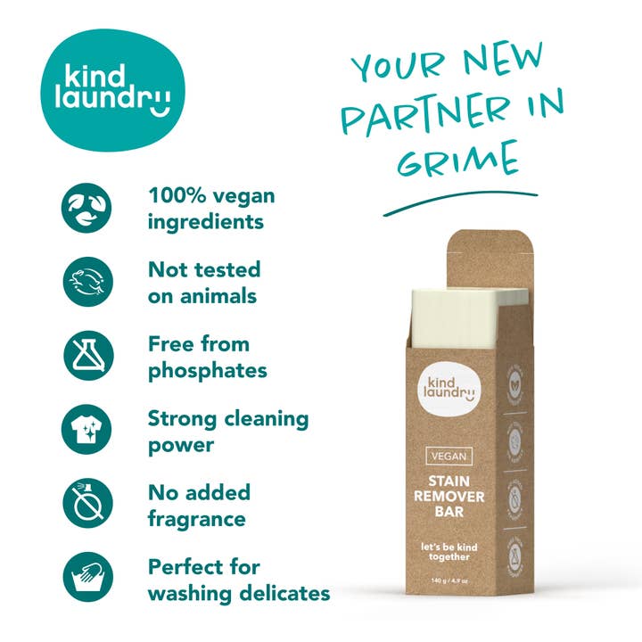 Kind Laundry - Wholesale Stain Remover - Vegan Laundry Stain Remover Bar4