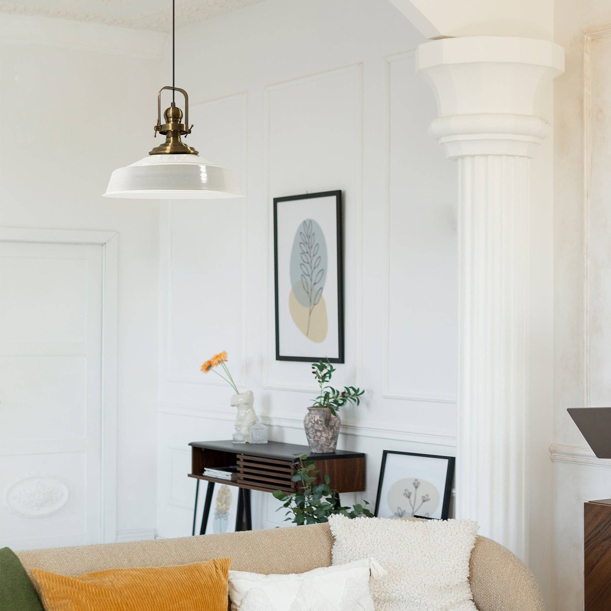 REMOVED BRAND – wholesale Chandelier/hanging light – Asletl Pendant Light, 15.7" Metal, E2627