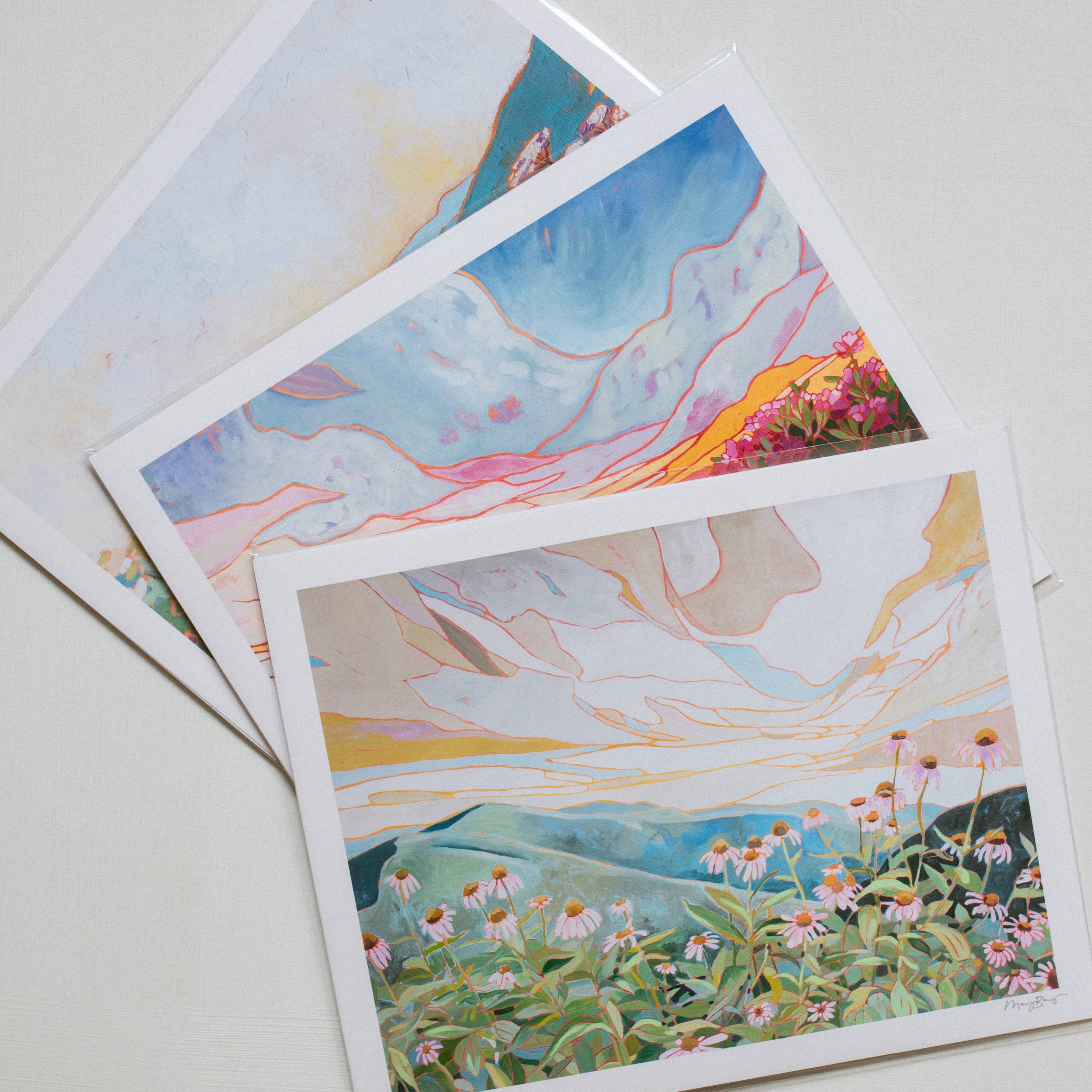 Mary Benson Art - Wholesale Art Print - Golden Light PRINT2