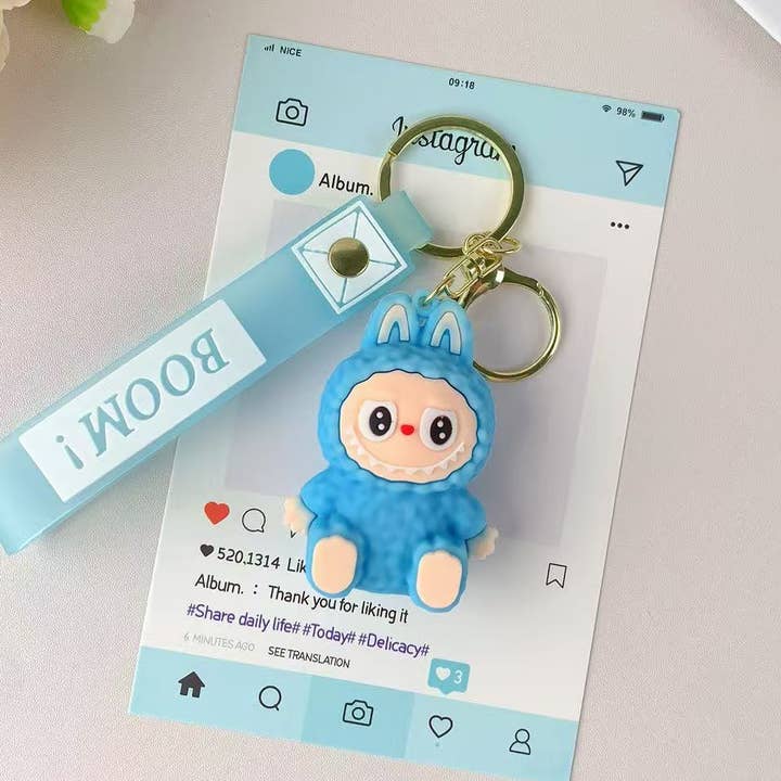 Lilyrosy(Duty free) - Wholesale Keychain – Women's - Labu Hot-Selling Cute doll Keychain for Girls – Bag Charm9