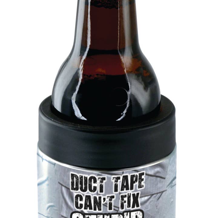 Novelty Brands - Wholesale Drink Huggers & Koozies - Metal Insulated 12 oz Can Cooler Coozie- 6 Piece Display