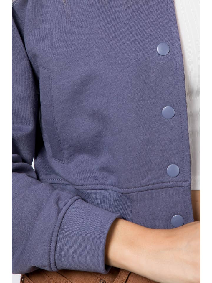 26 International - Wholesale Bomber Jacket - Women's - Fleece Bomber Jacket15