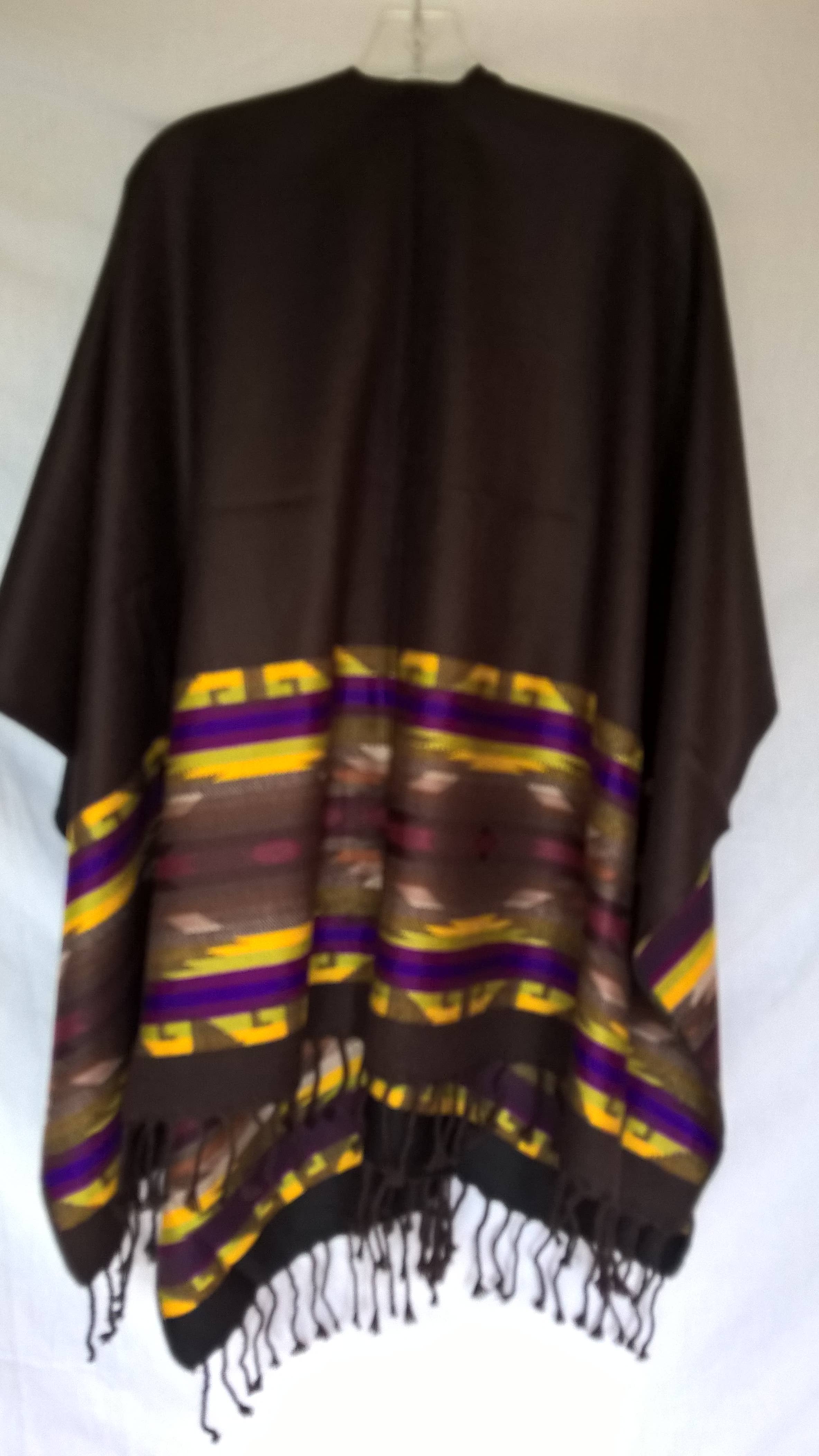 Treasure of ANDES - Venta al por mayor Poncho - Mujer - Poncho Andino Artesanal REVERSIBLE Unisex ENVÍO GRATIS16