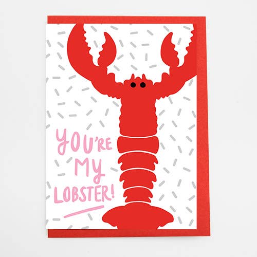 Alison Hardcastle Lobster Everyday wenskaart voor wholesale door Alison Hardcastle