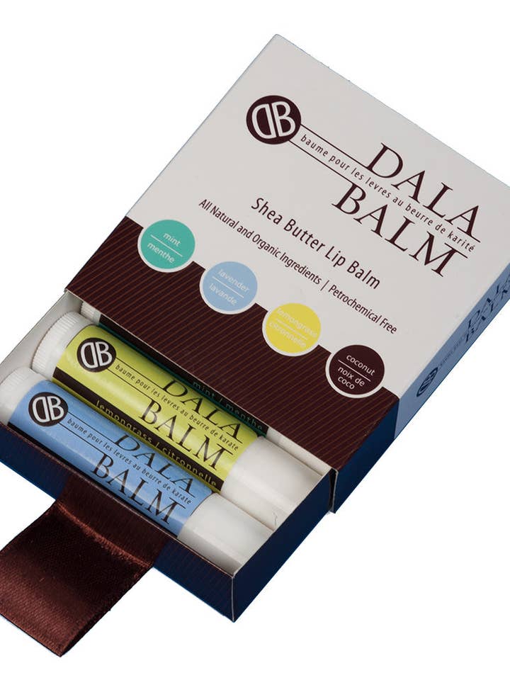 Lip Balm 4 Pack for wholesale by Dala Balm Co