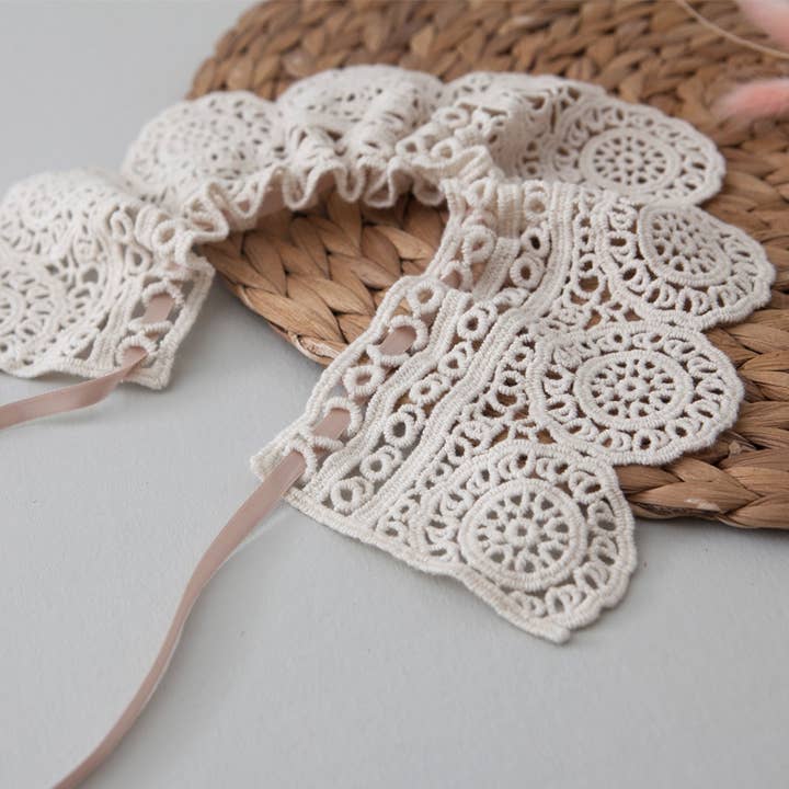 peekaboo – Conjunto de roupa - Bebé por atacado – Suplemento de colar de crochê para bebês e crianças pequenas2