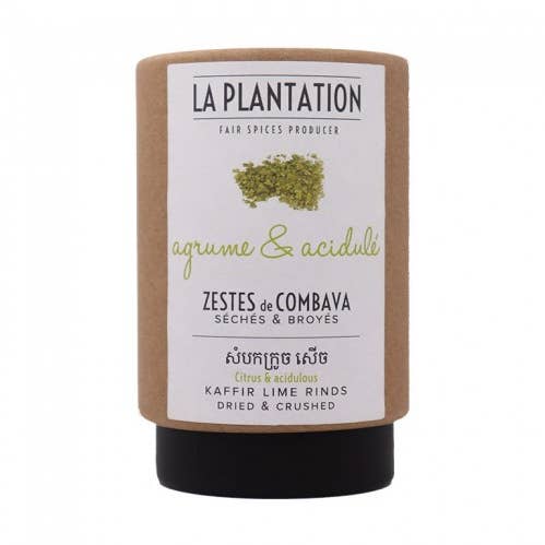 Zestes de citron vert Kaffir pour la vente par La Plantation
