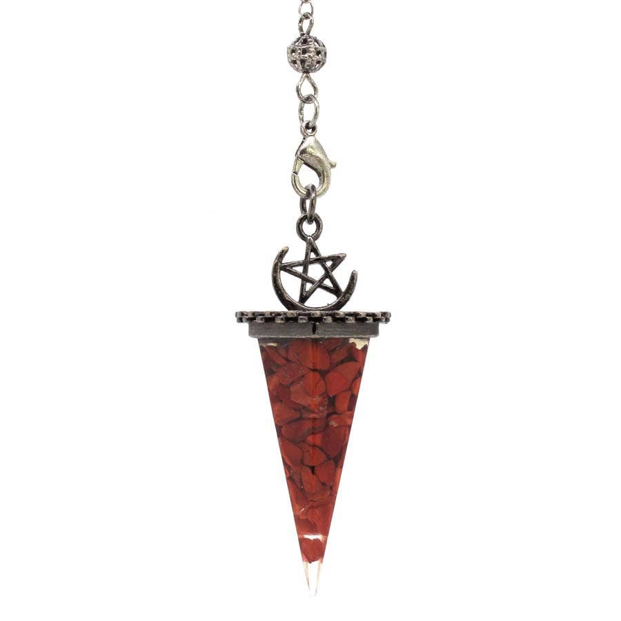 GemMeet - Wholesale Spiritual Stone/Crystal - Crystal Gravel Cone Pendulum26
