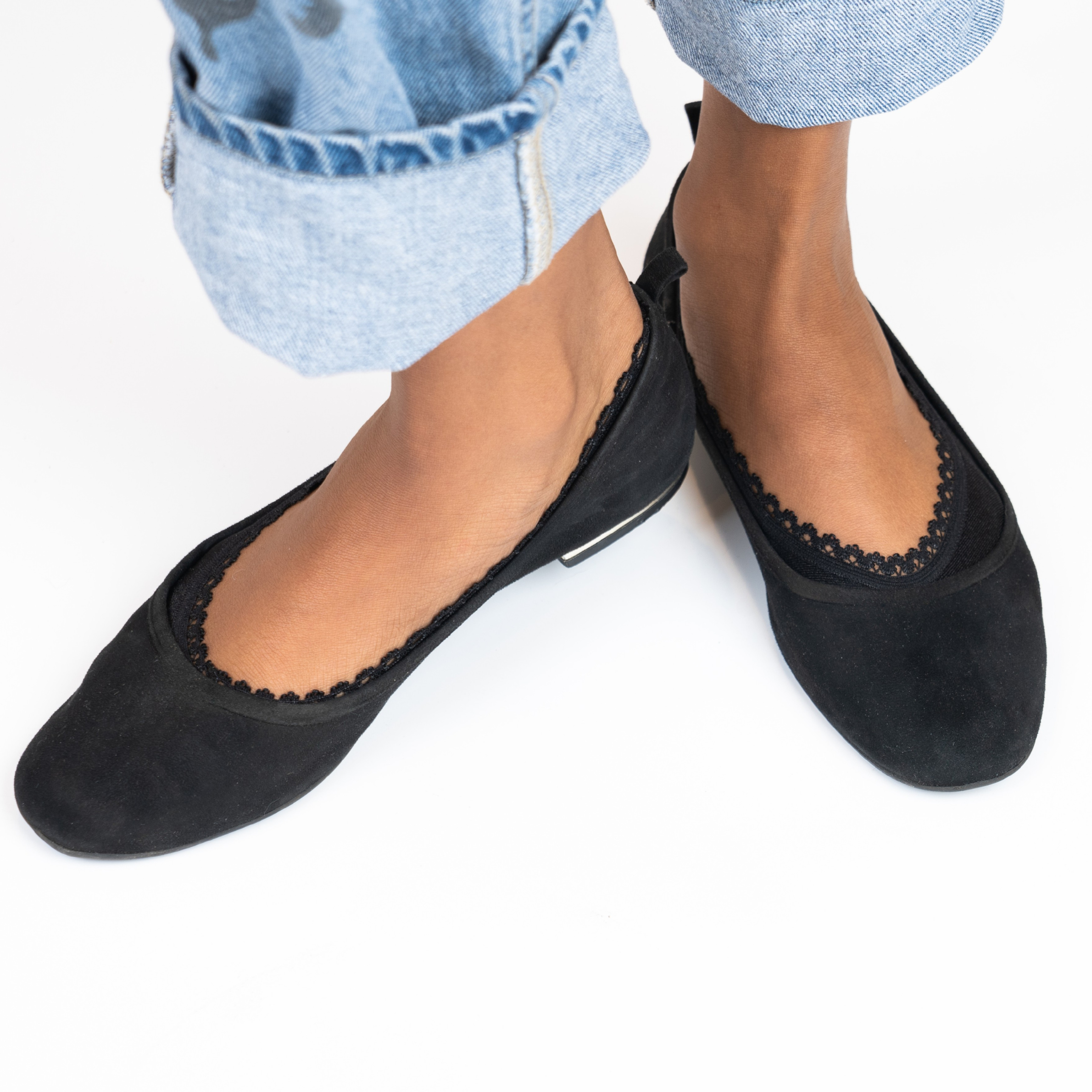 Arnacci - Wholesale Socks - Women's - No-Show Socks for Heels & Flats | Arnacci Topline Protection Shimmer-Stretch Footies4