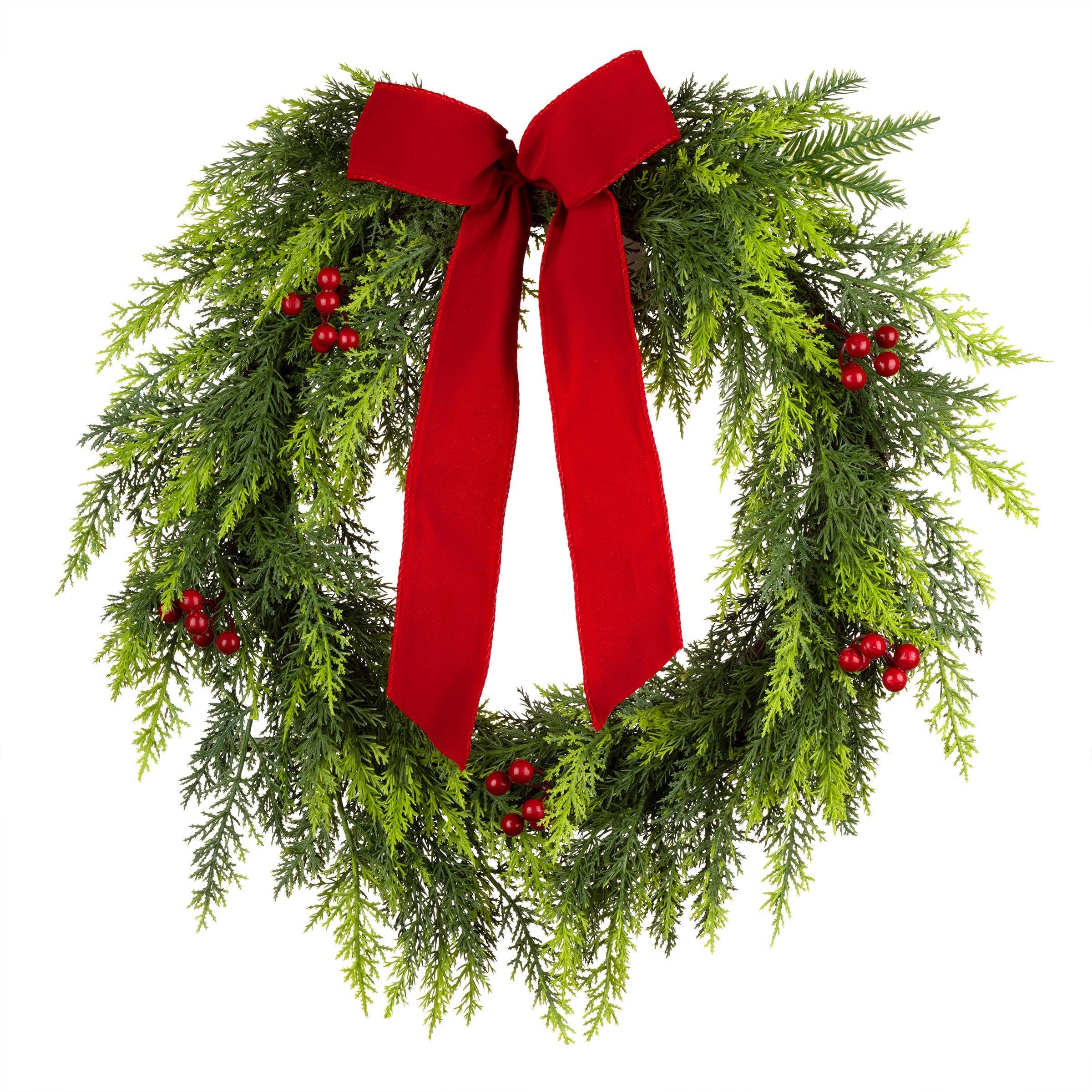 National Tree Company - Wholesale Wreath - 24 in. Christmas Classic Wreath0