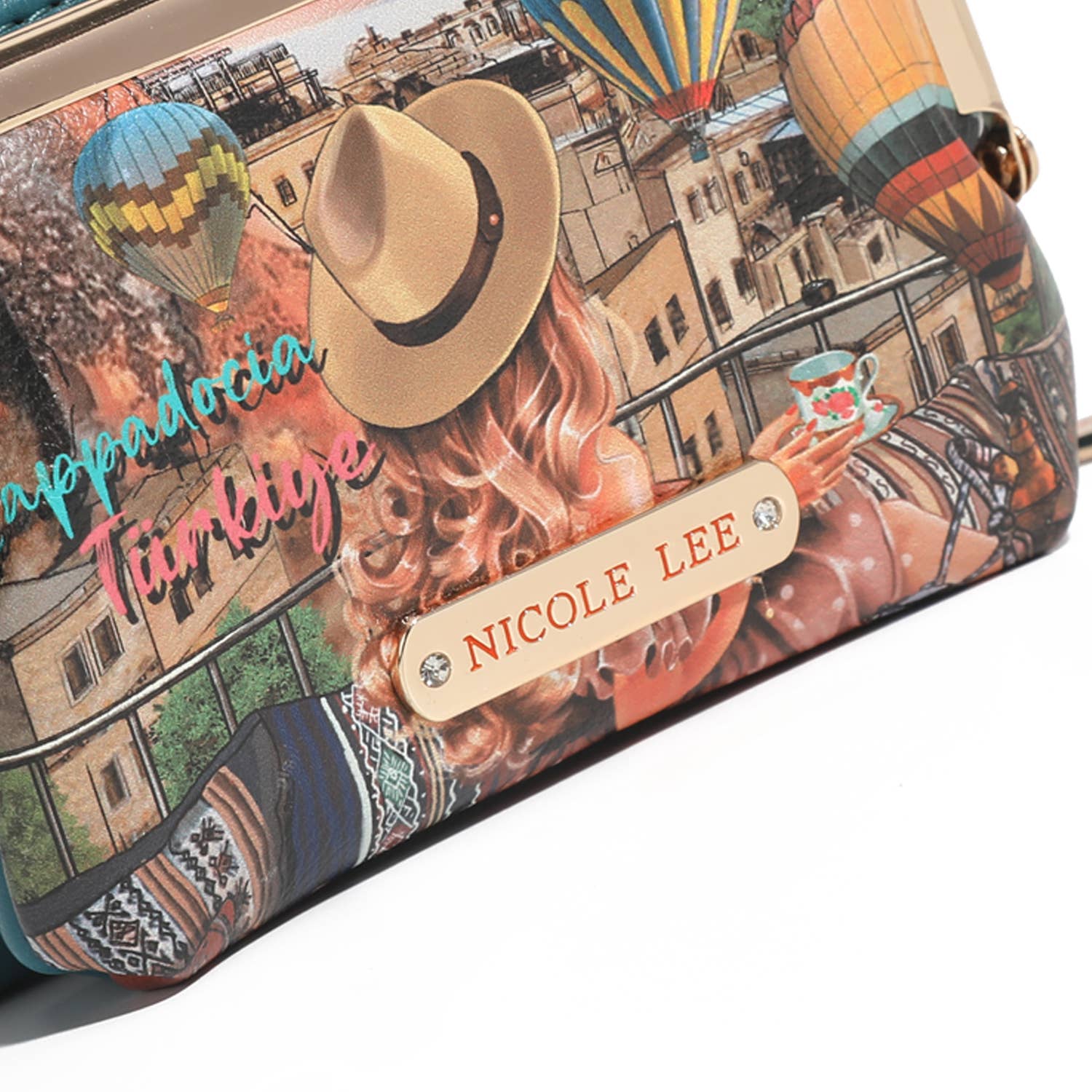 Nicole Lee USA – Carteira - Mulher por atacado – Mini carteira Manuela com bolso destacável10