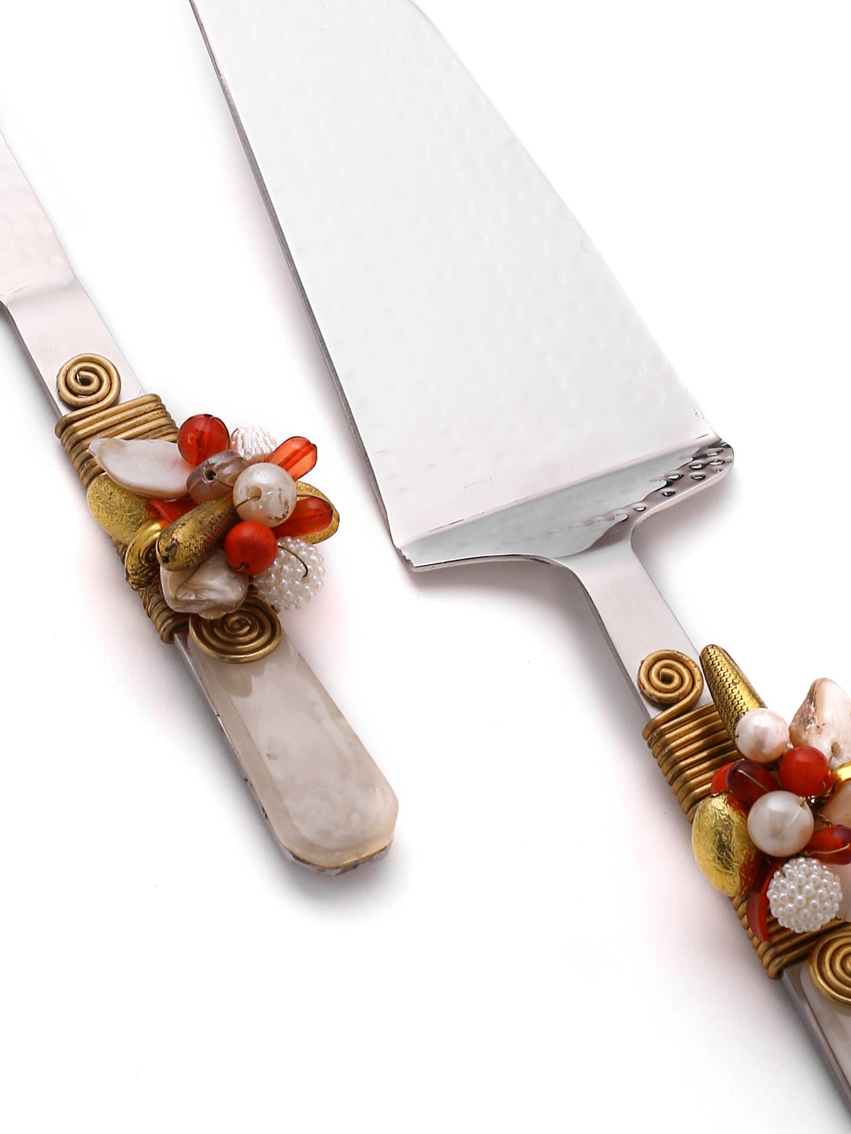 Tiramisu - Wholesale Serving Utensil - Embellished Cake Server Set-31