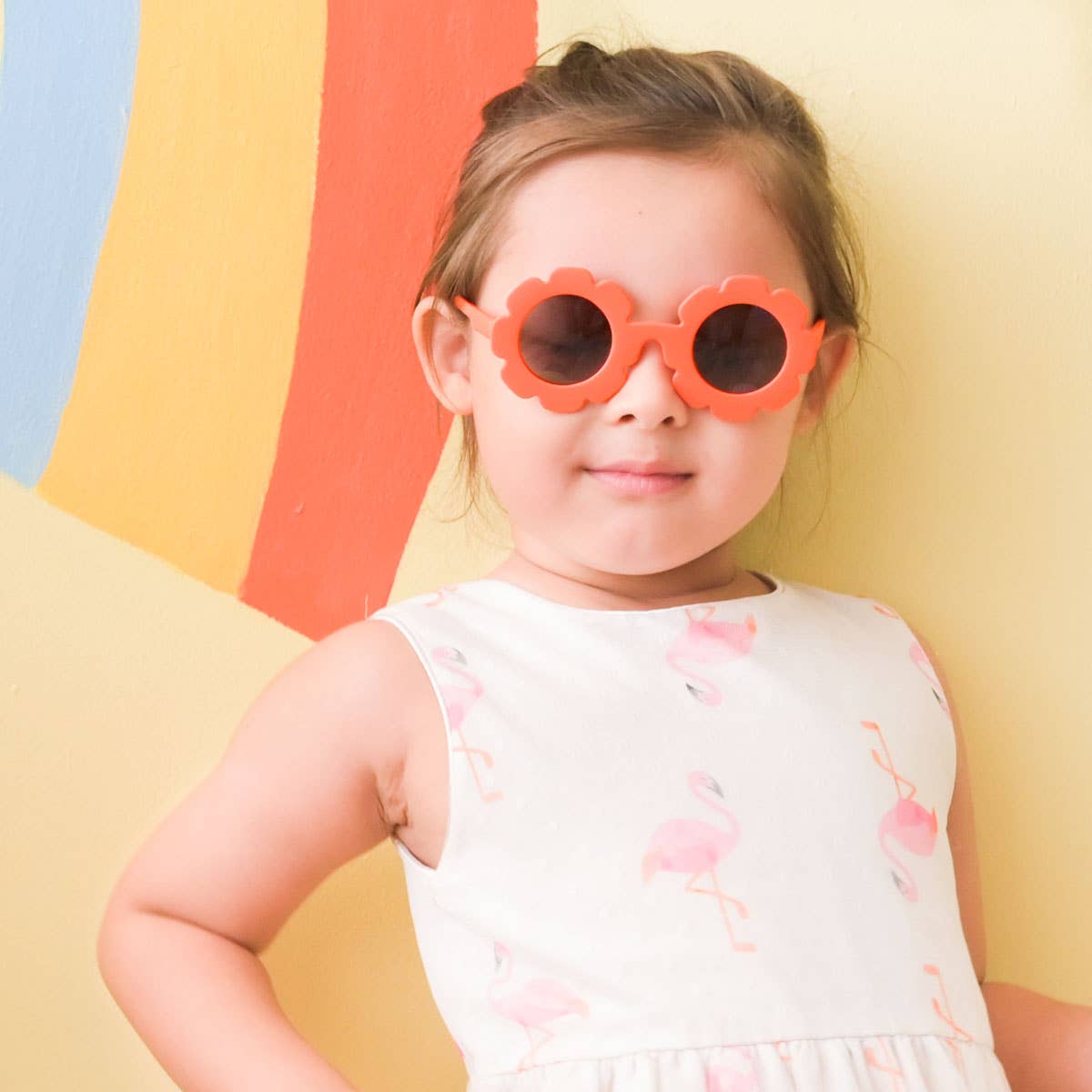 Little Sunnie - Wholesale Sunglasses - Kids - Sunnie - Cute Sunflower Polarized Kids Sunglasses2