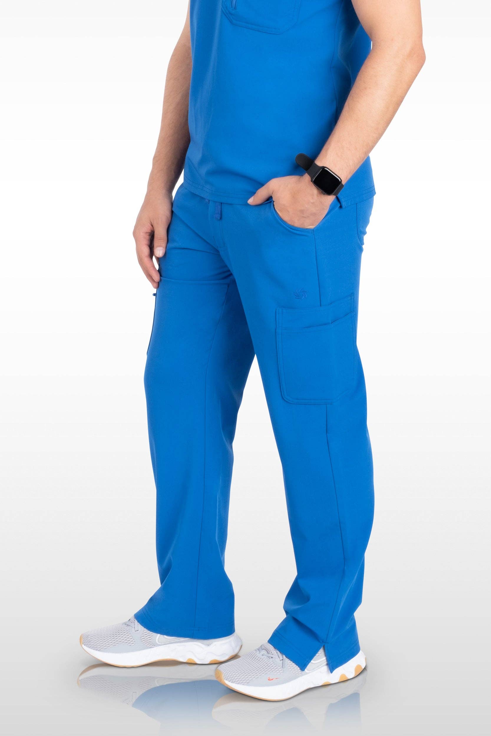 Aura Naturale – Engroshandel Sygeplejeruniform – til mænd – Java Herre French-Fly Scrubs Bukser med 9 lommer (96001)20