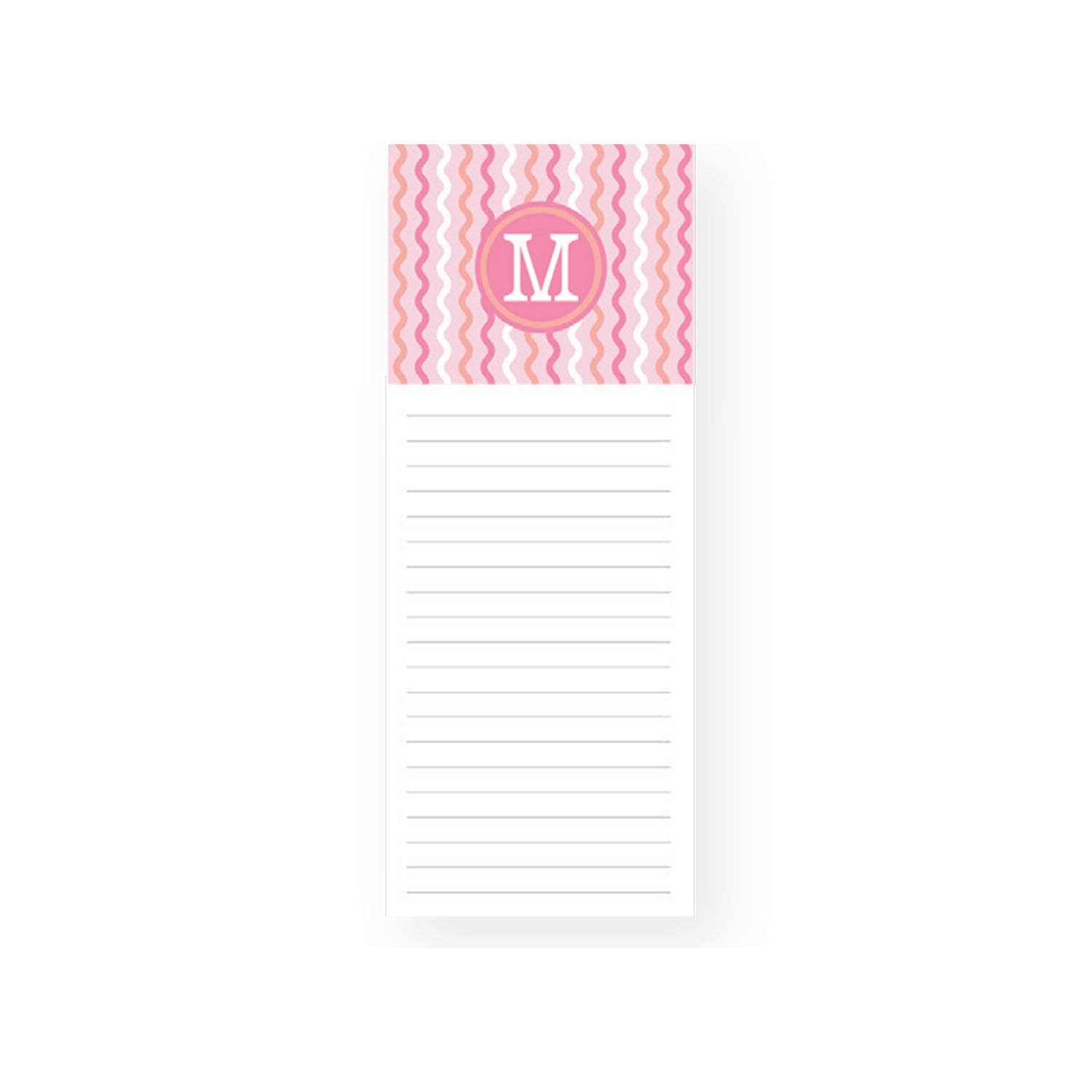 Mary Square – wholesale Notepad – Initial Magnetic Notepads6