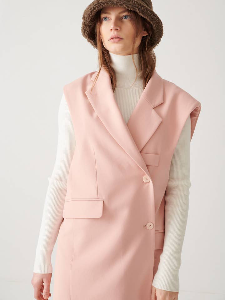 Oversized Blazer Vest Willa för wholesale av Mykke Hofmann
