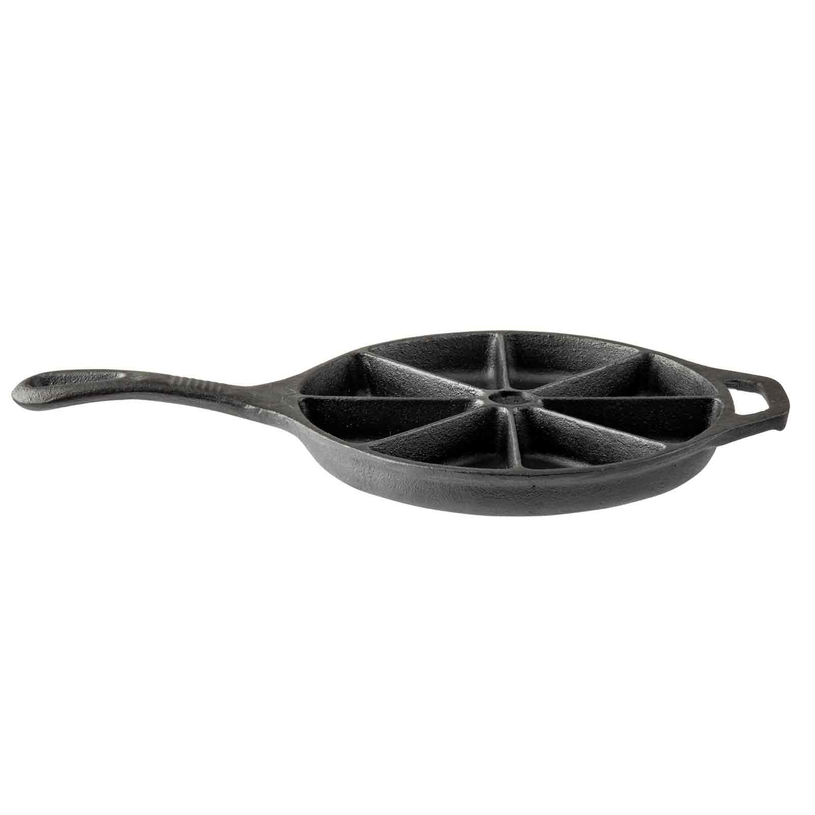 TableCraft Products Company - Wholesale Cast Iron Skillet - Cast Iron Cookware Corn Bread Skillet with Handle1
