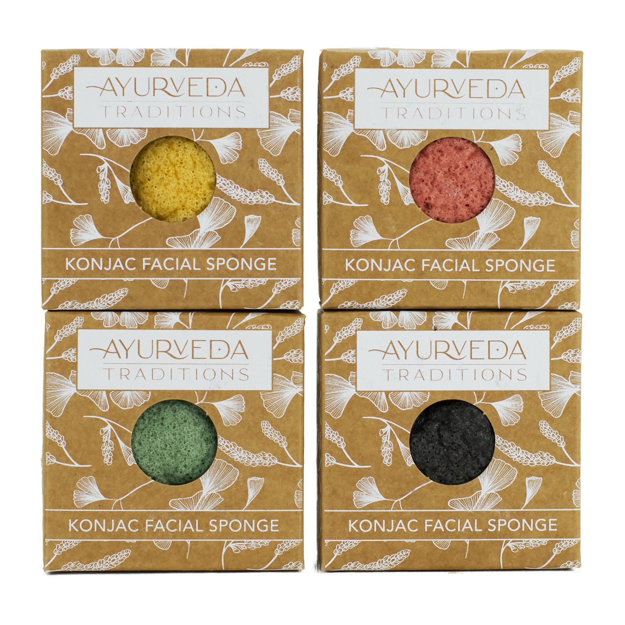 Ayurveda Traditions - Wholesale Facial cleanser - cleansing konjac sponge4