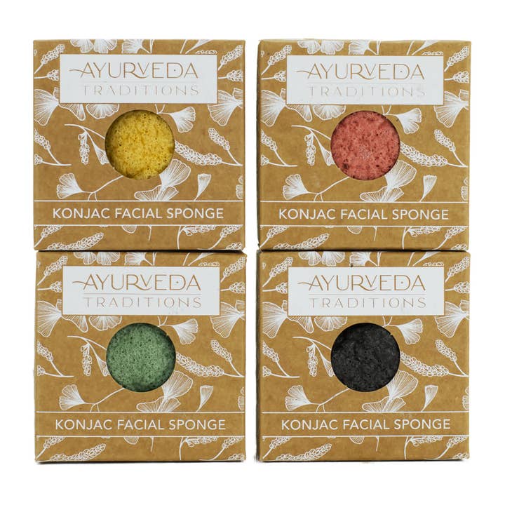 Ayurveda Traditions - Wholesale Facial cleanser - cleansing konjac sponge4