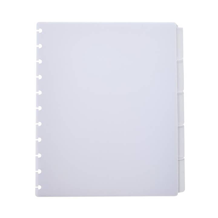 Levenger - Venta al por mayor Cuadernos - Separadores para cuadernos Circa, transparentes, encuadernados en disco (juego de 5)