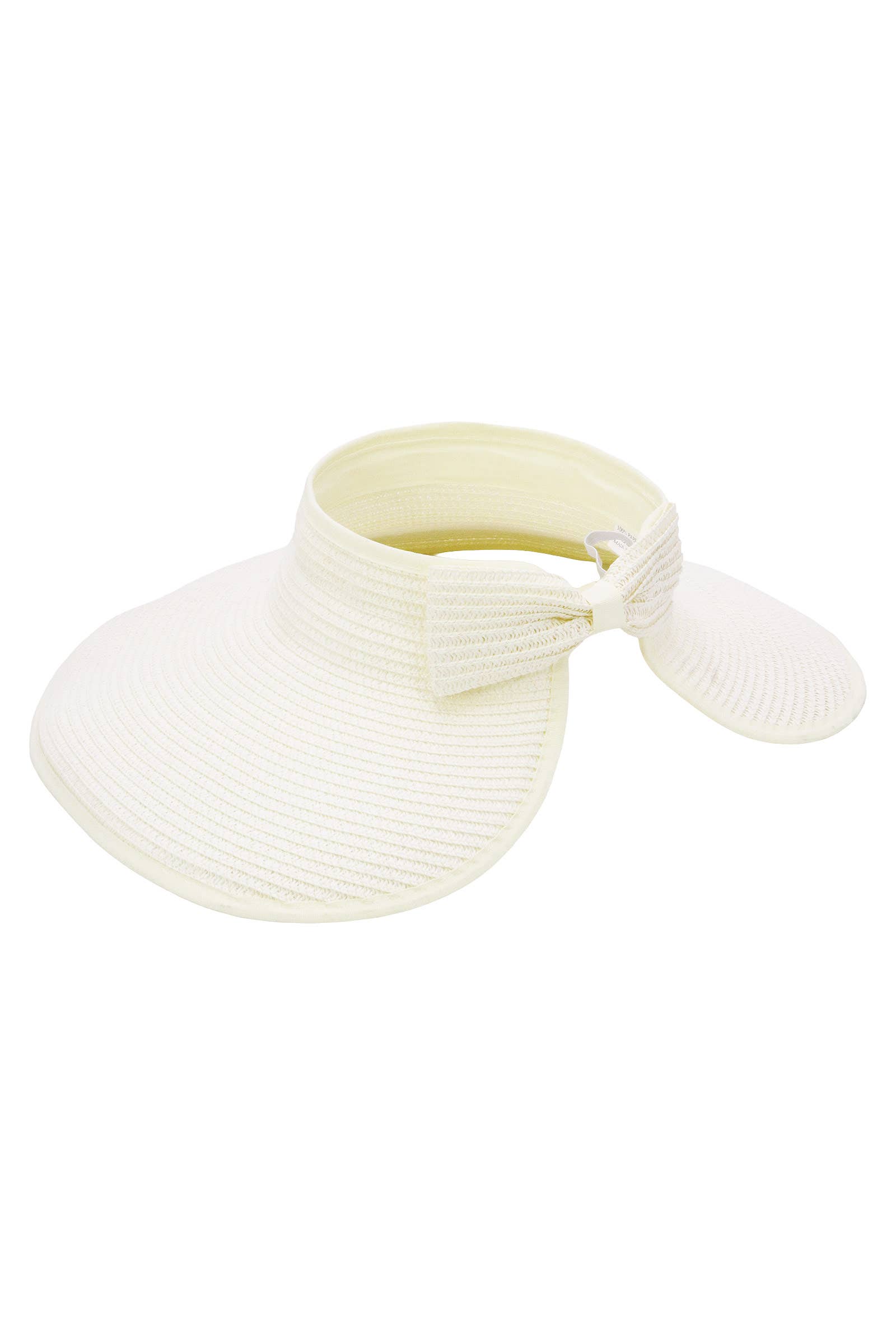 Cap Zone – Großhandel Strohhut – Damen – Pack-and-Go-Papierstroh-Breitrand-Sonnenhut3