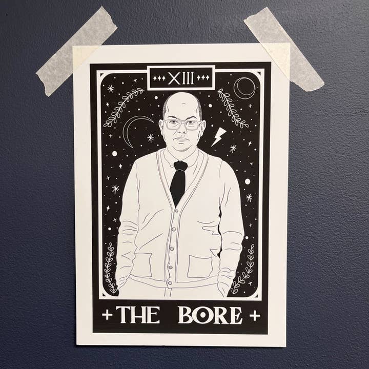 THE BORE WWDITS TAROT PRINT for wholesale by Cor