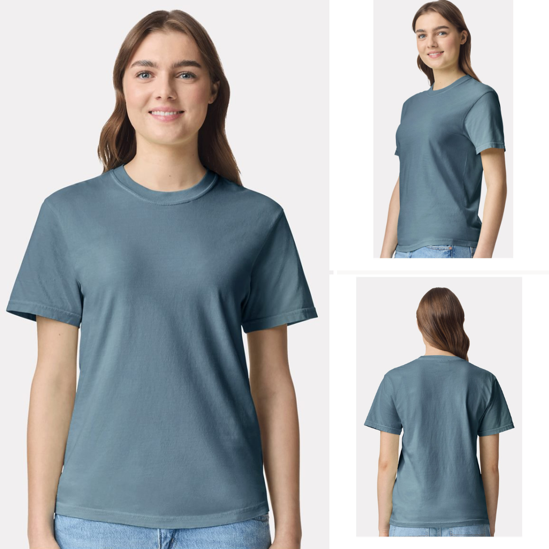 MYES BULK APPAREL - Wholesale T-Shirt - Unisex - Comfort Colors Premium Soft-Washed Cotton Tee5
