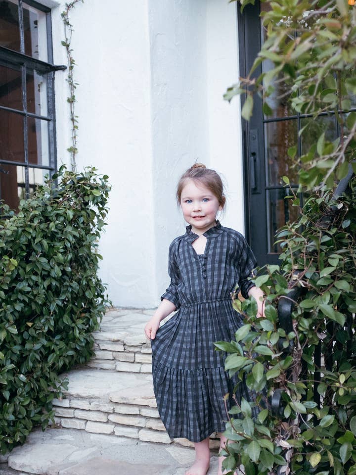 Sienna børn blander gingham for engroshandel hos Roma Label