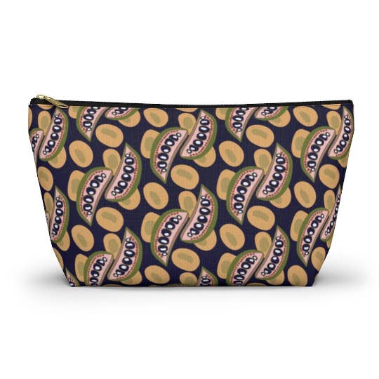 Longwill Designs - Wholesale Pouch - Women's - Accessory Bag - Bean Pod Design - Matches Bean Pod Tote