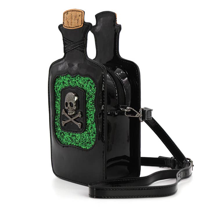 COMECO INC - Wholesale Crossbody Bag - Women's - Poison Bottle Crossbody Bag