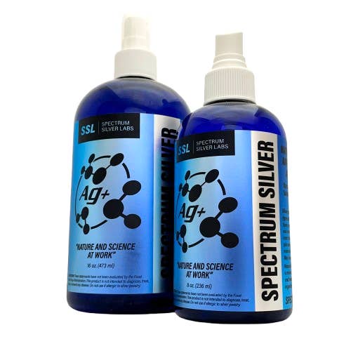 SPECTRUM SILVER AG+ Ionic Nano Silver for wholesale by Specific Health Solutions