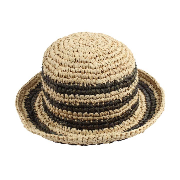 Bingin Bucket Striped for wholesale by Friends of Friends Hat Co