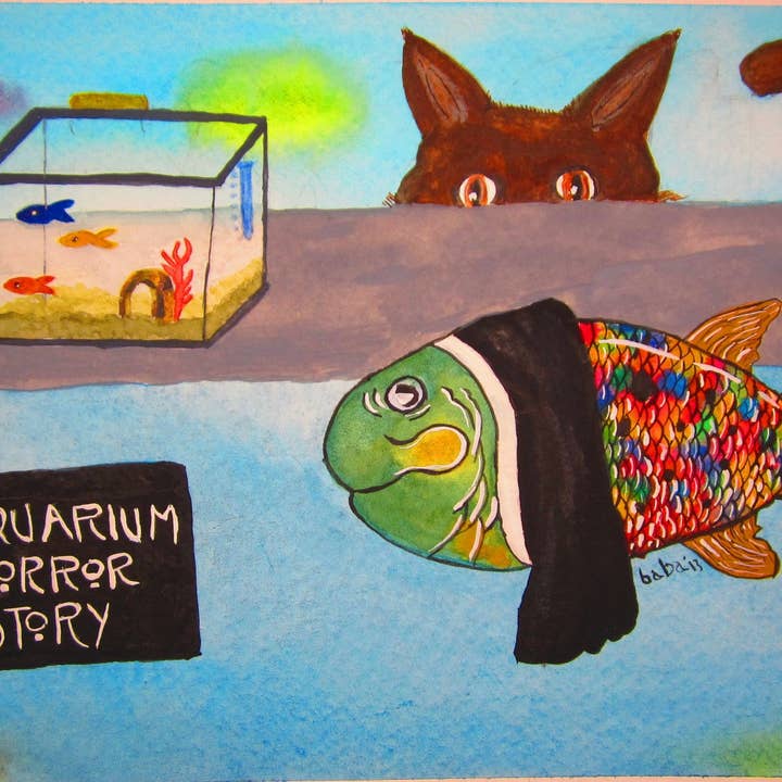 Aquarium Horror Story for wholesale by Fish Tales at The Beach