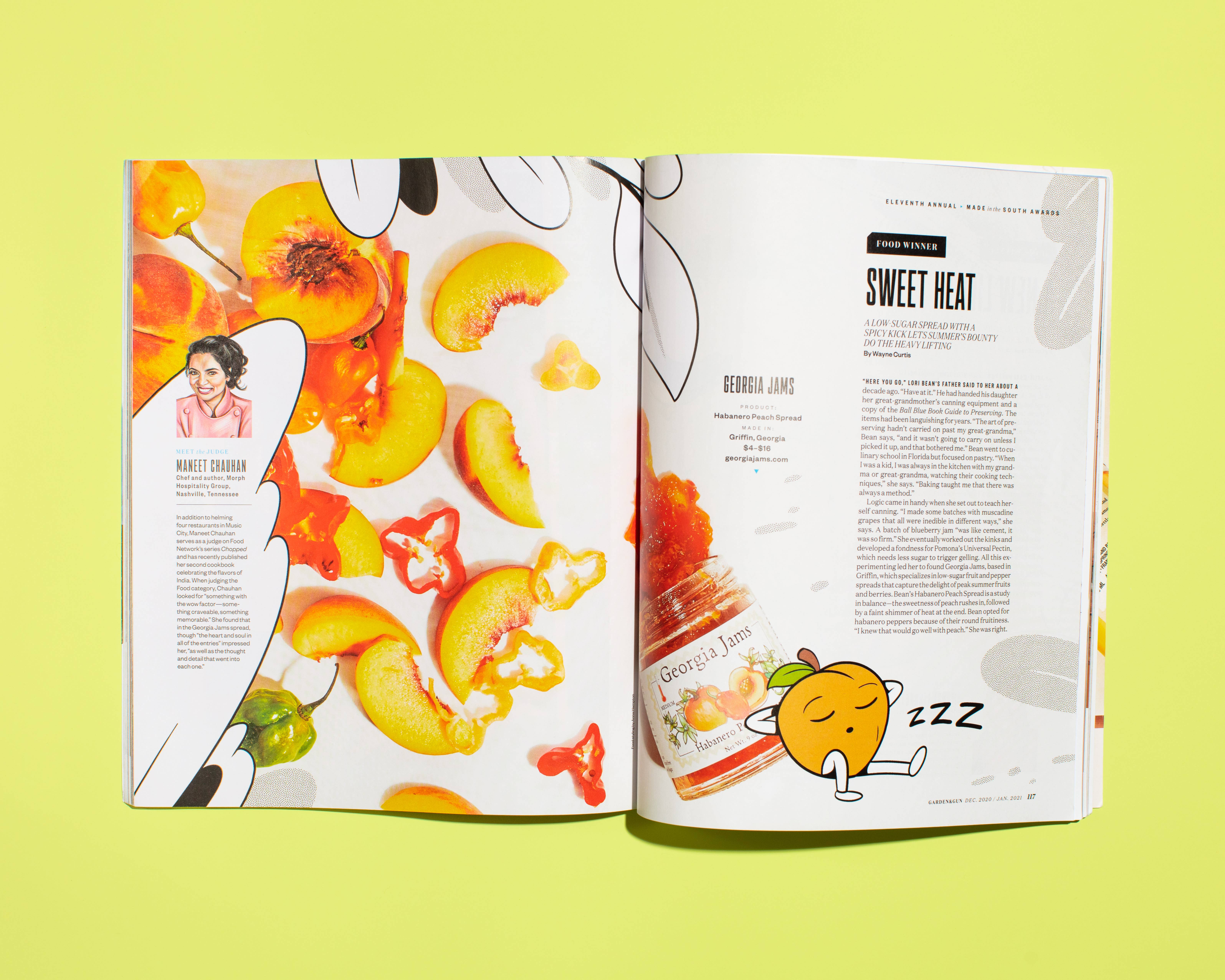 Georgia Jams - Wholesale Jam/Jelly - Habanero Peach - 9 oz2