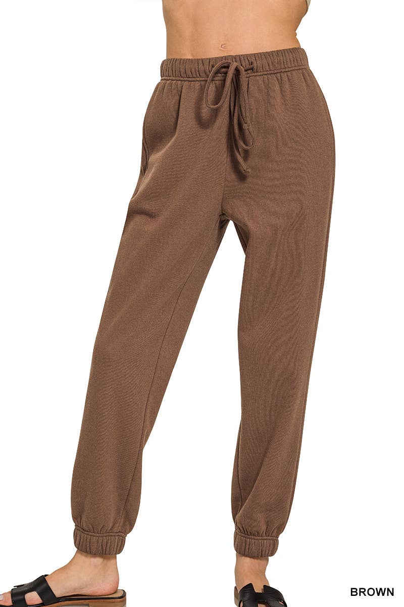 Vanilla Monkey - Vente Pantalon d'intérieur/de jogging – femme - Pantalon de jogging en polaire avec poches2