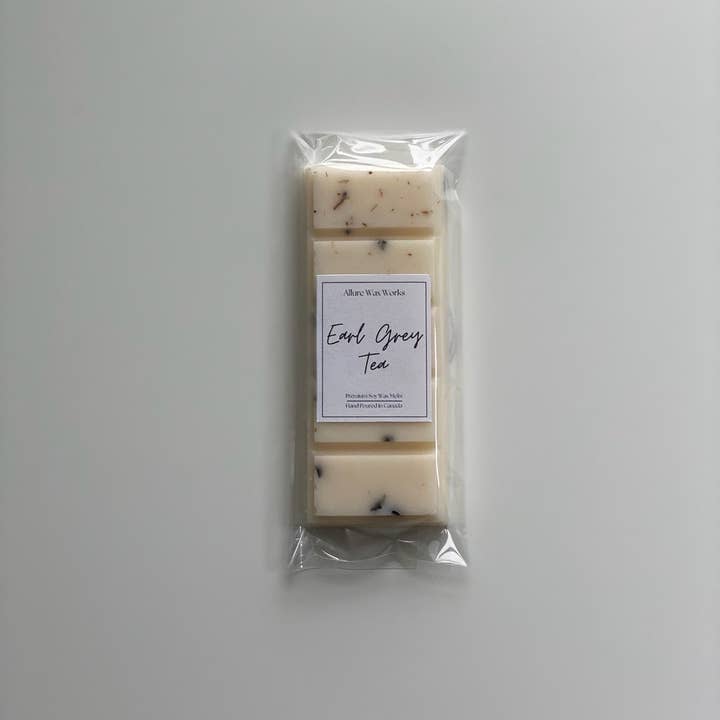 Allure Wax Works – wholesale Wax melt – Earl Grey Tea Snap Bar Wax Melt