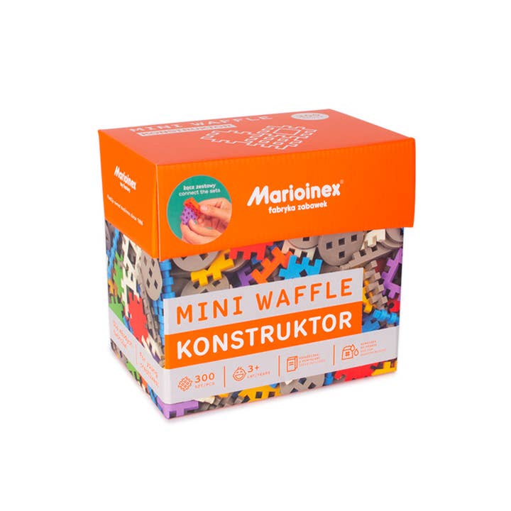 Marioinex Waffle Blocks - Wholesale Blocks - Kids Baby - Mini Waffles Constructor 300