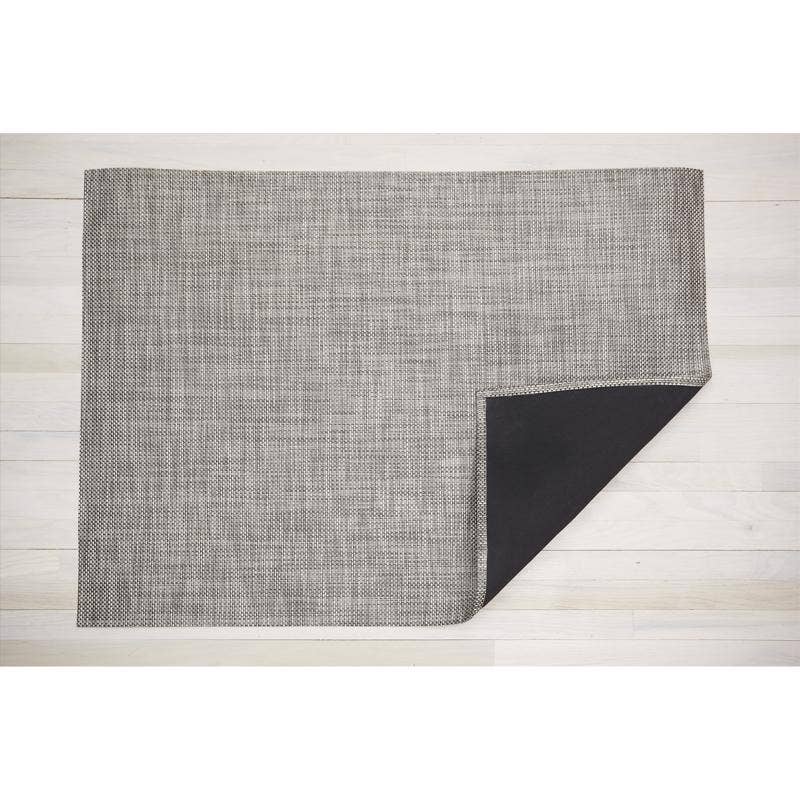Everyday Supply Co - Wholesale Floor Mat - Chilewich 36"x23" Gray Basketweave Floor Mat
