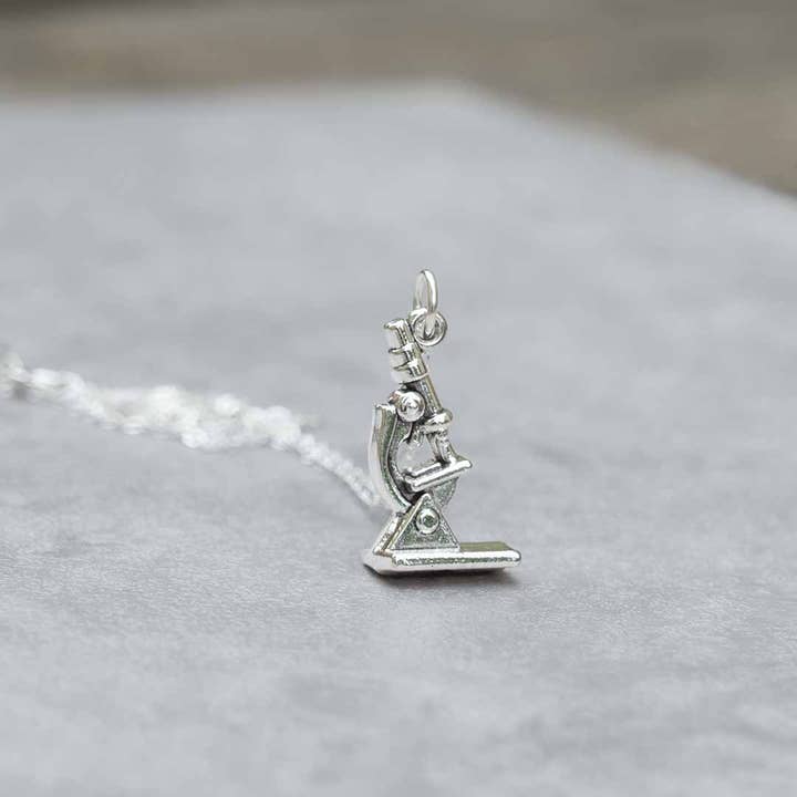 Boutique Academia - Wholesale Pendant/Charm Necklace - Microscope Charm Necklace