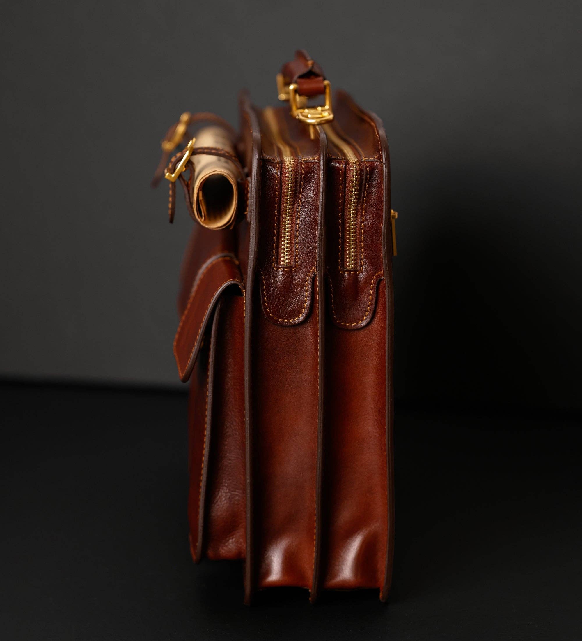 Time Resistance - Wholesale Satchel - Men's - Leather Large Satchel Bag Briefcase - The Prophet7