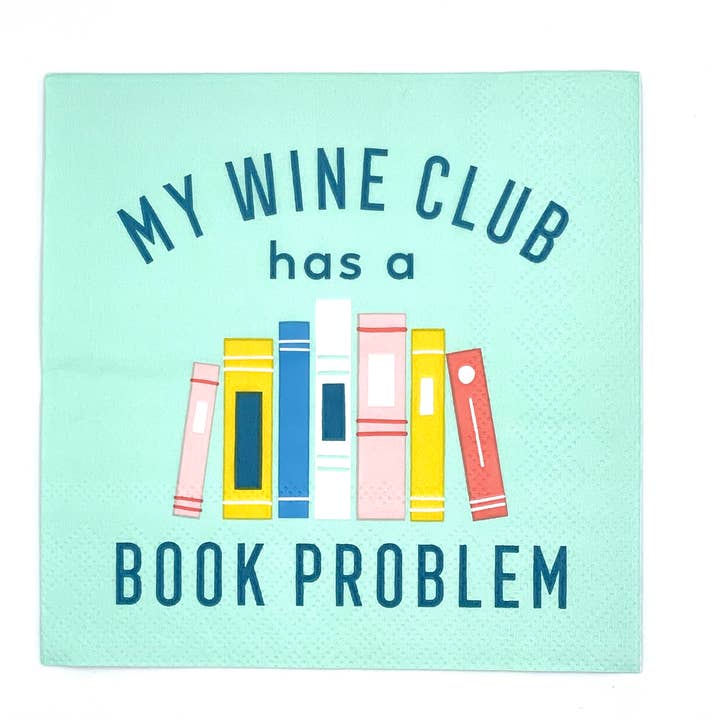 soiree-sisters - Wholesale Disposable Napkin - Book Club Cocktail Funny Napkins | My Wine Club3