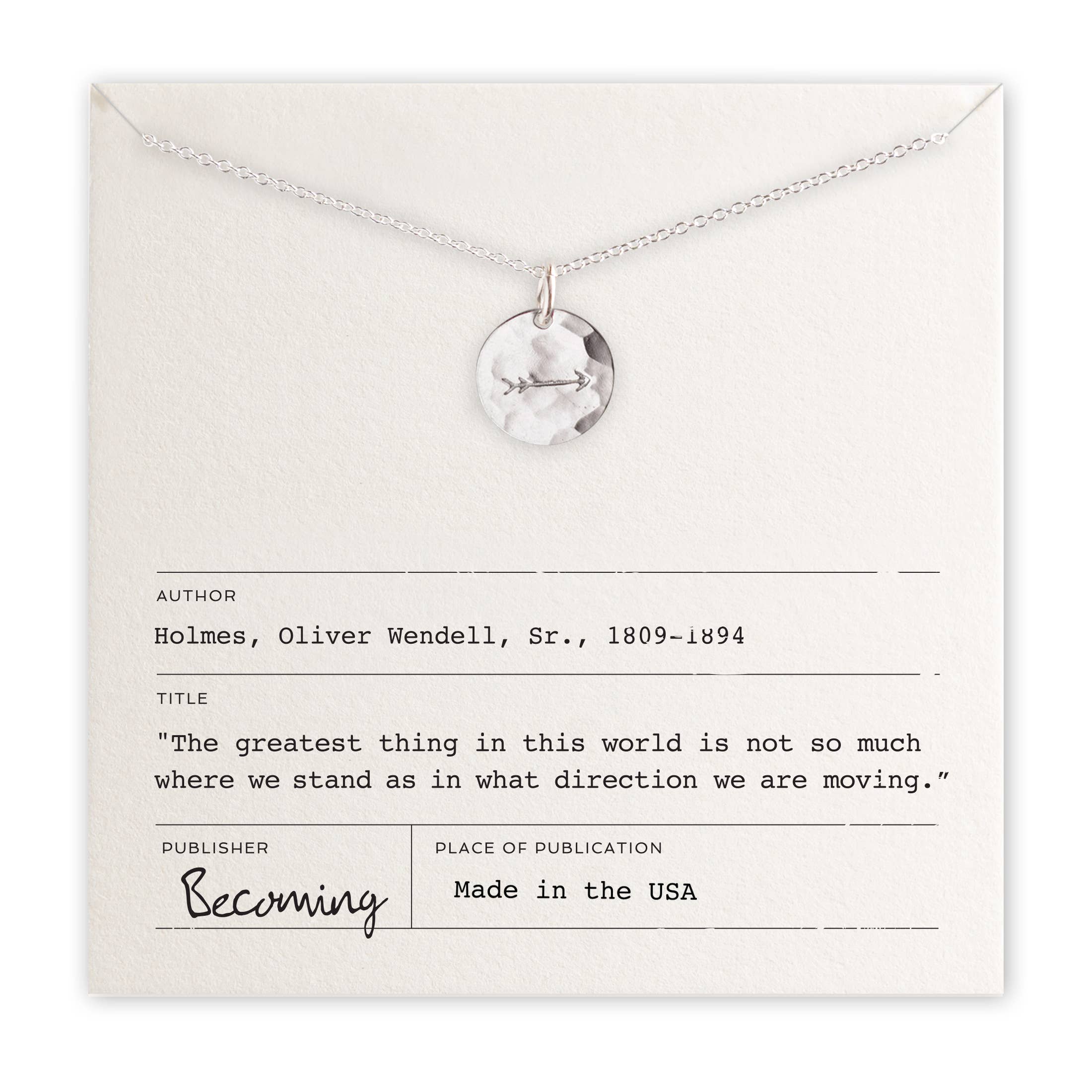 Becoming Jewelry - Wholesale Pendant/Charm Necklace - Arrow Necklace1