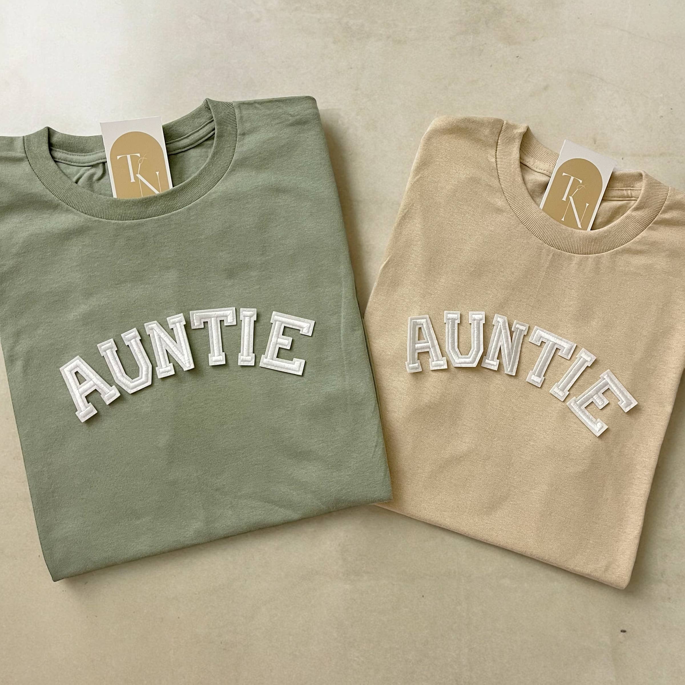 Threads And Needles, INC. - Wholesale Screen Printed T-Shirt - Women's - Auntie Shirt | Auntie Tee | Gifts for Aunt1