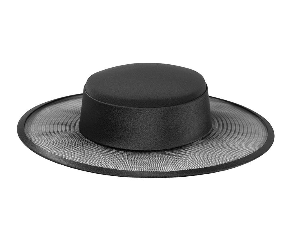 Marchen◆25SS◆See-through band boater hat_2color Wholesale Designers Boater Hat. Any color! for your store